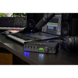 MOTU M6 Desktop 6x4 USB-C Audio-MIDI Interface Bundle with XLR-XLR Cable and Fastener Straps