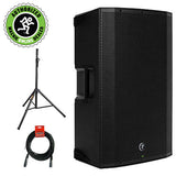 Mackie Thump15BST Boosted -1300W 15" Advanced Powered Loudspeaker (Single) with SS-4420 Steel Speaker Stand and XLR-XLR Cable