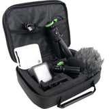 Mackie EM-93MK Complete Mobile Vlogger Kit with Polsen HPC-A30-MK2 Studio Monitor Headphones