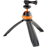 Iggy Mini Action Tripod with GoPro Adapter and Universal Phone Cradle