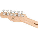 Squier by Fender Affinity Series Telecaster, Indian Laurel fingerboard (Olympic White) Bundle with Fender 10ft Cable (Straight/Straight), Guitar 12-Pack Picks, and 2" Guitar Straps
