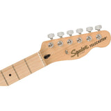 Squier by Fender Affinity Series Telecaster, Maple fingerboard (Butterscotch Blonde) Bundle with Fender 10ft Cable (Straight/Straight), Guitar 12-Pack Picks, and 2" Guitar Straps