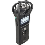 Zoom H1n Digital Handy Recorder (Black) with Rode smartLav+ Condenser Microphone, SC3 3.5mm TRRS-TRS Adapter and AAA Battery (4-Pack)