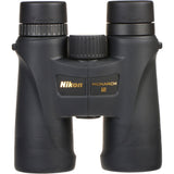 Nikon 7576 8x42 Monarch 5 Binocular (Black) with Nikon Retractable Rangefinder Tether & Binocular Harness Bundle