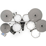 E F NOTE EFNOTE 3X Acoustic Designed Electronic Drum Set Bundle with Audio-Technica ATH-M50x Monitor Headphones (Black)