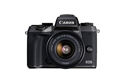 Canon EOS M5 Mirrorless Camera Kit 15-45mm Lens Kit - Wi-Fi Enabled & Bluetooth