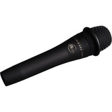 Blue enCORE 100 Dynamic Handheld Vocal Microphone (Black) 2-Pack with (2) 1-5/9" Foam Windscreen & (2) XLR Cable Bundle