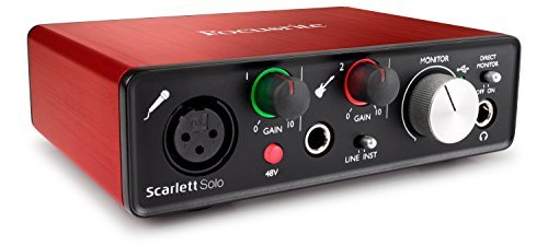 Focusrite Scarlett Solo USB Audio Interface (2nd Generation)