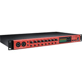 Focusrite Clarett+ OctoPre Eight-Channel Preamp with 24-Bit / 192 kHz Conversion and ADAT I/O Bundle with 4x XLR-XLR Cable