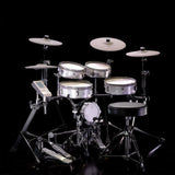 E F NOTE EFNOTE 3 Acoustic-Style Electronic Drum Set Bundle with On-Stage Wood Tip Maple Wood 5A Drumsticks 12 Pair