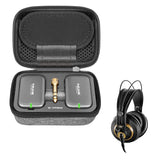 NUX B-7PSM 5.8 GHz Wireless in-Ear Monitoring System, Charging Case Included Bundle with AKG Pro Audio K240 Professional Studio Headphones