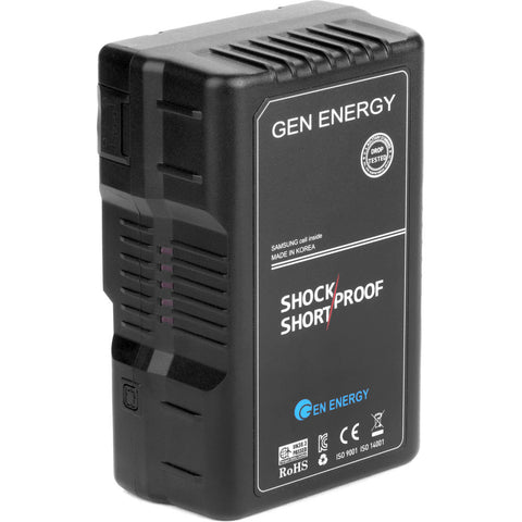 Gen Energy G-B200 14.4V, 160Wh Li-Ion Battery (V-Mount)