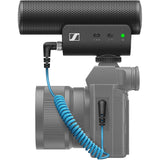 Sennheiser MKE 400 Mobile Kit Camera-Mount Shotgun Microphone with Smartphone Recording Bundle