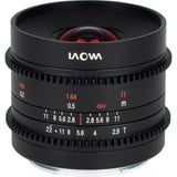 Venus Optics Laowa 9mm T2.9 Zero-D Cine Lens (Sony E Mount, Feet)