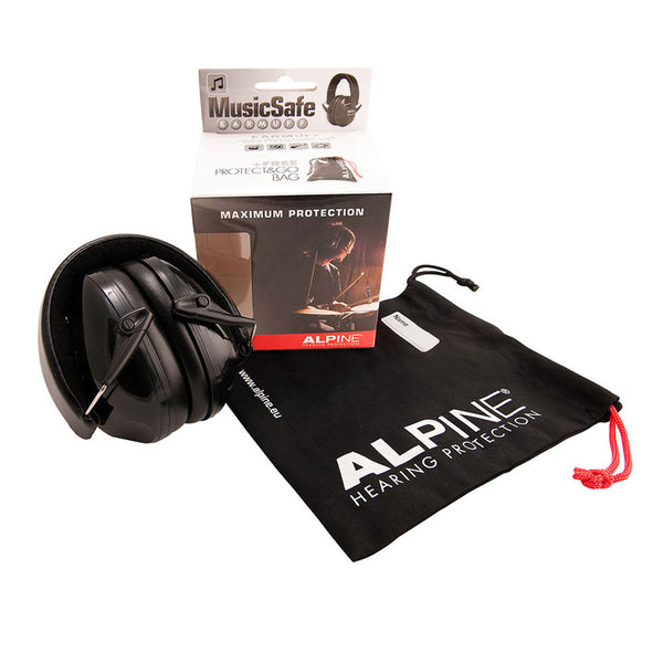 Alpine MusicSafe Earmuff Protective Headphones - Black