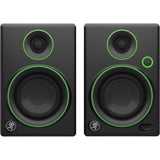 Mackie CR3 3" Woofer Multimedia Monitors (Pair) with Focusrite Solo USB 2.0 Audio Interface & 1/4" Male Insert Y-Cable 3.3' Bundle