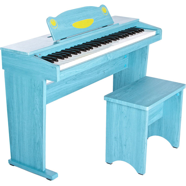 Artesia FUN-1 61-Key Children's Digital Piano Bundle (Blue)