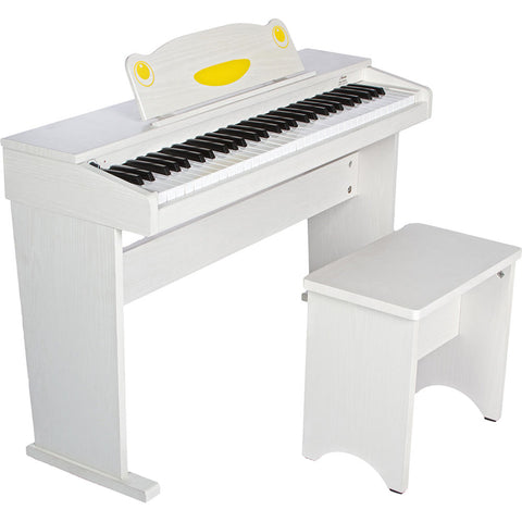 Artesia FUN-1 61-Key Children's Digital Piano Bundle (White)