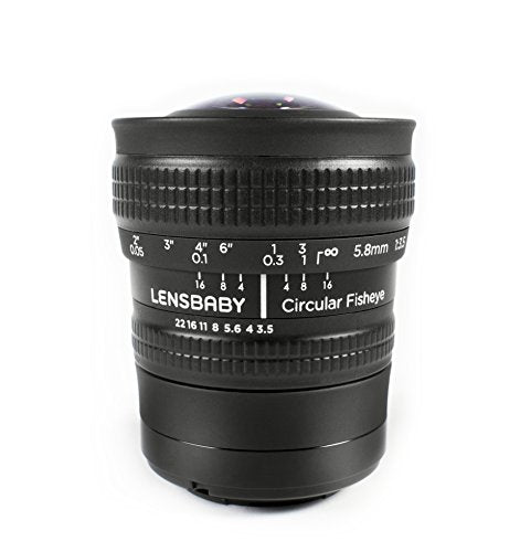Lensbaby Circular Fisheye 5.8mm f/3.5 Lens for Micro 4/3 …