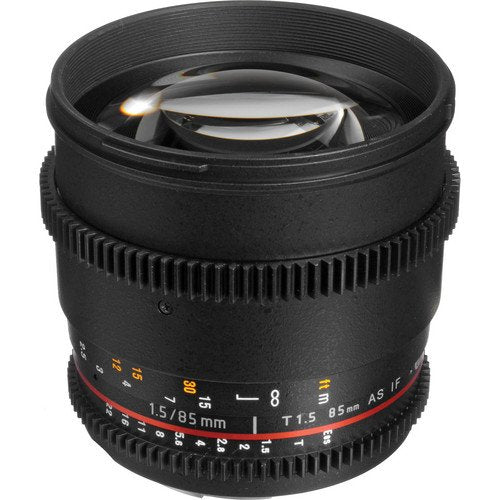 Bower 85mm T1.5 Cine Lens for Sony A