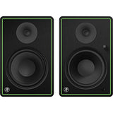 Mackie CR8-XBT Series 8" Bluetooth Studio Monitors (Pair) with 2x Medium Isolation Pad & 3' REAN Stereo Breakout Cable Bundle