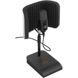 Audio-Technica AT2035 Cardioid Condenser Microphone with RFDT-128 Desktop Reflection Filter and Mic Stand