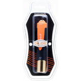 Bespeco XLR Male to 1/4" Mono Female Adapter (Black/Orange)