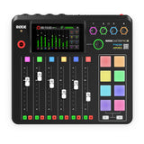 Rode RODECaster Pro II Integrated Audio Production Studio Bundle with Rode NTH-100 Pro Over-Ear Headphones and 32GB micro SDHC Memory Card