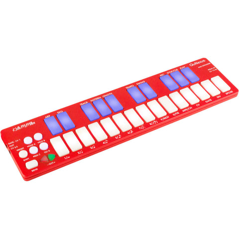 Keith McMillen Instruments QuNexus MPE MIDI-CV Mini Keyboard Controller (Red)