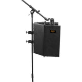 Neumann U 87 Ai Condenser Microphone (Studio Set, Black) with RF-5P-B Reflection Filter &  Reflection Filter Mic Stand Bundle