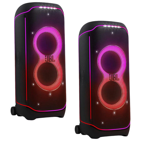 JBL PartyBox Ultimate 1100W Party Speaker Bundle, with Wi-fi & Bluetooth Connectivity - JBLPARTYBOXULTAM (Pair)