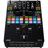 Pioneer DJ DJM-S7 2-Channel DJ Battle Mixer Bundle with Decksaver Cover for Pioneer DJM-S7 Mixer