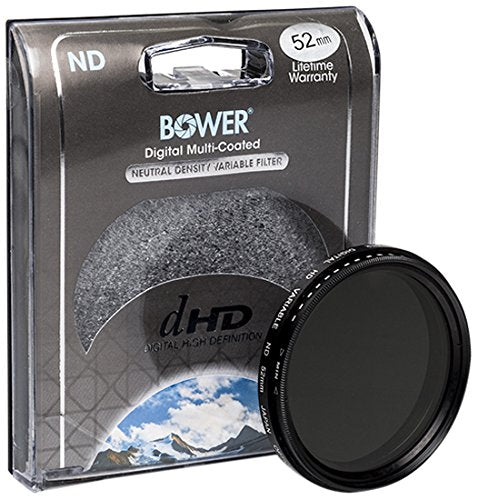 Bower FN52 Variable Neutral Density Filter 52 mm (Black)