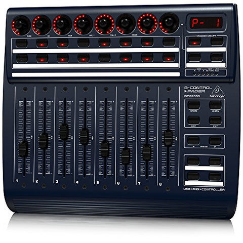 Behringer BCF2000 B-Control USB/MIDI Controller with 8 Motorized Faders