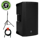 Mackie Thump12BST Boosted -1300W 12" Advanced Powered Loudspeaker (Single) with SS-4420 Steel Speaker Stand and XLR-XLR Cable