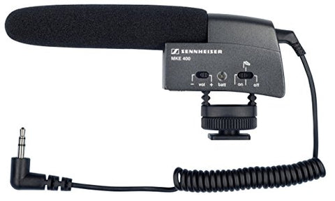 Sennheiser MKE 400 Shotgun Microphone - Black