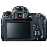 Canon EOS 77D DSLR Camera with 18-55mm Lens with Boya BY-MM1 Shotgun Video Microphone and Journey 34 DSLR Shoulder Bag (Black)