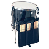 On-Stage DSB6700 Drum Stick Bag with On-Stage Wood Tip Drumstick (12-Pairs)