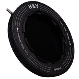 H&Y Filters Revoring 46-62mm Variable Neutral Density Nd3-Nd1000 And Circular Polarizer Filter