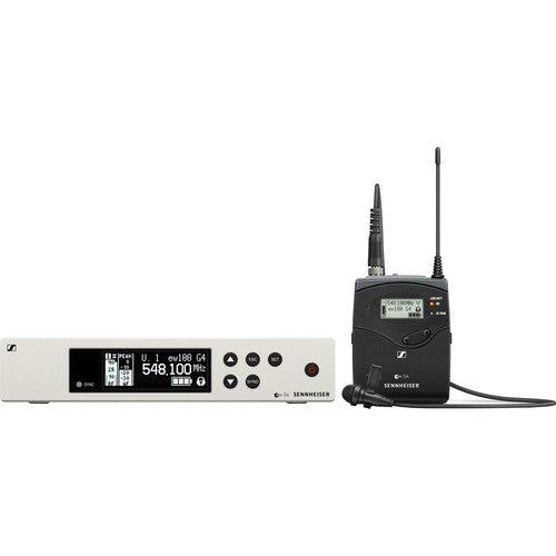 Sennheiser ew 100 G4-ME 2-II Wireless Bodypack System with ME 2-II Omnidirectional Lavalier Microphone (A1: (470 to 516 MHz))