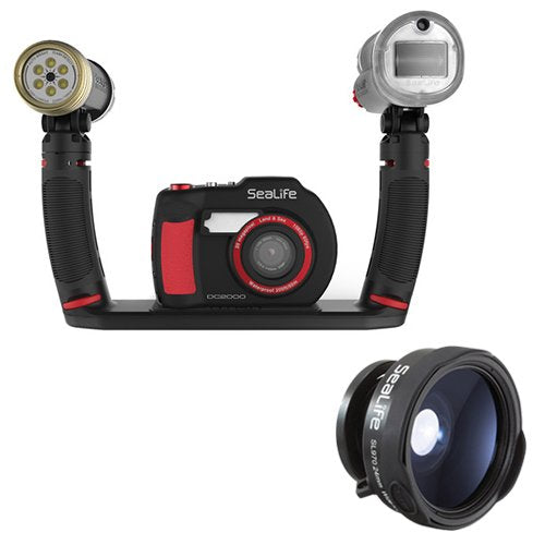 SeaLife DC2000 Camera Pro Duo Set with SeaLife SL970 0.65x Wide Angle Lens