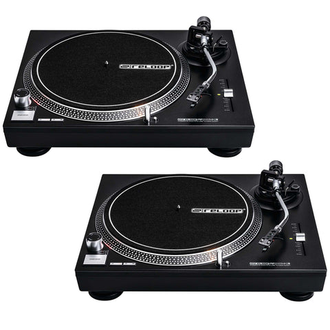 Reloop RP-2000 USB MK2 Professional Direct Drive USB Turntable System (2-Packs)