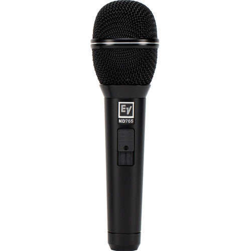 Electro-Voice ND76S Dynamic Cardioid Vocal Microphone with Mute/Unmute Switch
