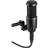 Audio-Technica AT2020PK Vocal Microphone Pack for Streaming/Podcasting and XLR-Cable Bundle with Triton Audio FetHead Phantom In-Line Microphone Preamp and XLR Cable