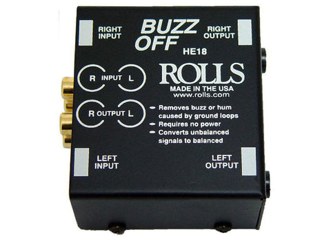 Rolls HE18 - Buzz Off 2-Channel Hum and Buzz Remover