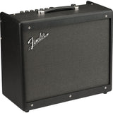 Fender Mustang GTX100 120V 1-Channel Guitar Amplifier with 12" Speaker Bundle with Fender Joe Strummer Instrument Cable (13ft) Straight/Straight, Drab Green