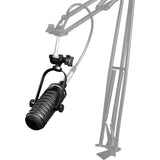 MXL BCD-1 Live Broadcast Dynamic Microphone (Black) Bundle with Mic Suspension Crane Arm