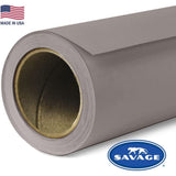 Savage Widetone Seamless Background Paper (#70 Storm Gray, Size 86 Inches Wide x 36 Feet Long, Backdrop)