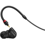 Sennheiser IE 40 PRO In-Ear Monitoring Headphones (Black) with 5-Way Headphone Splitter Bundle