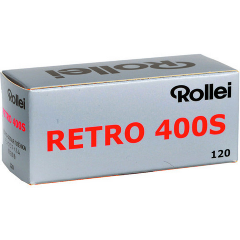 Rollei Retro 400S Black and White Negative Film (120 Roll Film)